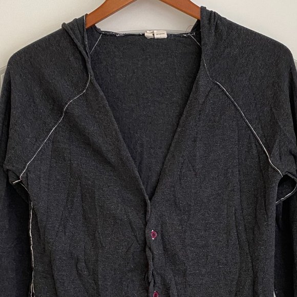 Moth for Anthropologie Hooded Cardigan Sweater - Picture 2 of 9